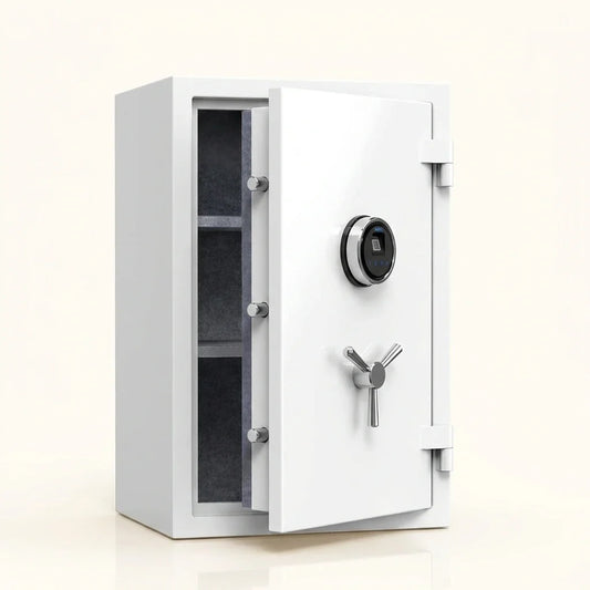Fingerprint Fireproof Home Safe Box,Biometric Money Safe,2.12 Cuft — Studio Shot